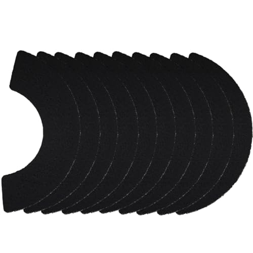 [10-Pack] Compatible with Model L4, Replacement Activated Charcoal Filters for Litter Box Carbon Premium Filter, Absorb Unpleasant Odors Control Damp