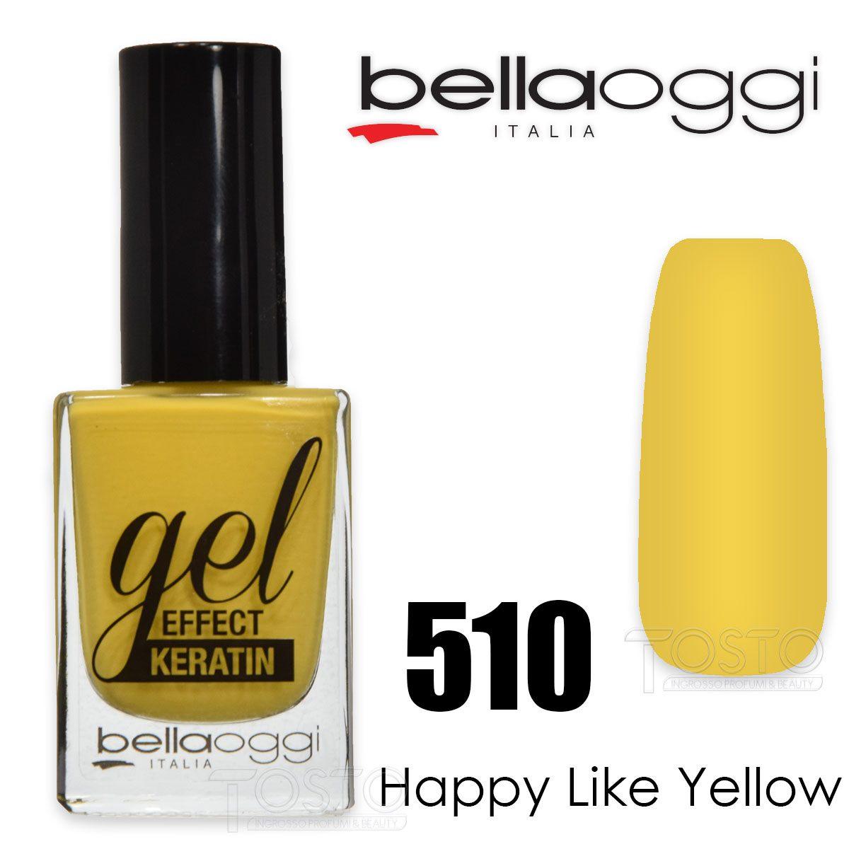 Gel effect keratin gel effect nail polish with keratin 510