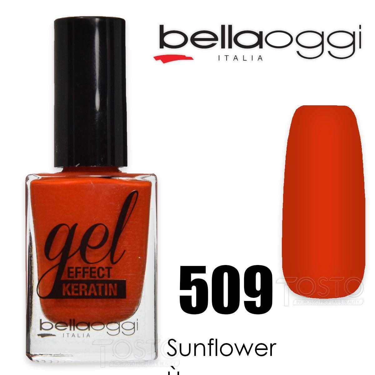 Gel effect keratin gel effect nail polish with keratin 509