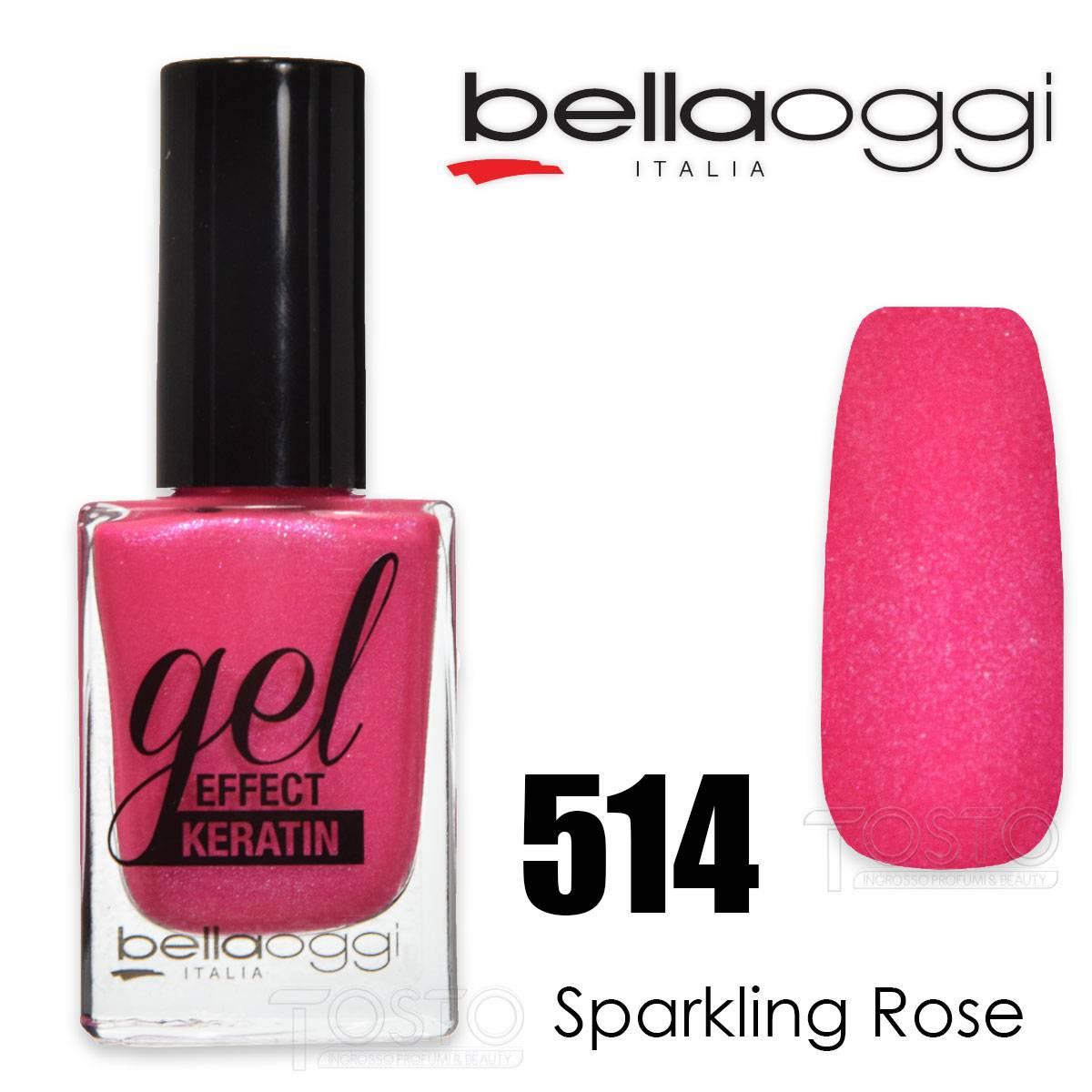 Gel effect keratin gel effect nail polish with keratin 514