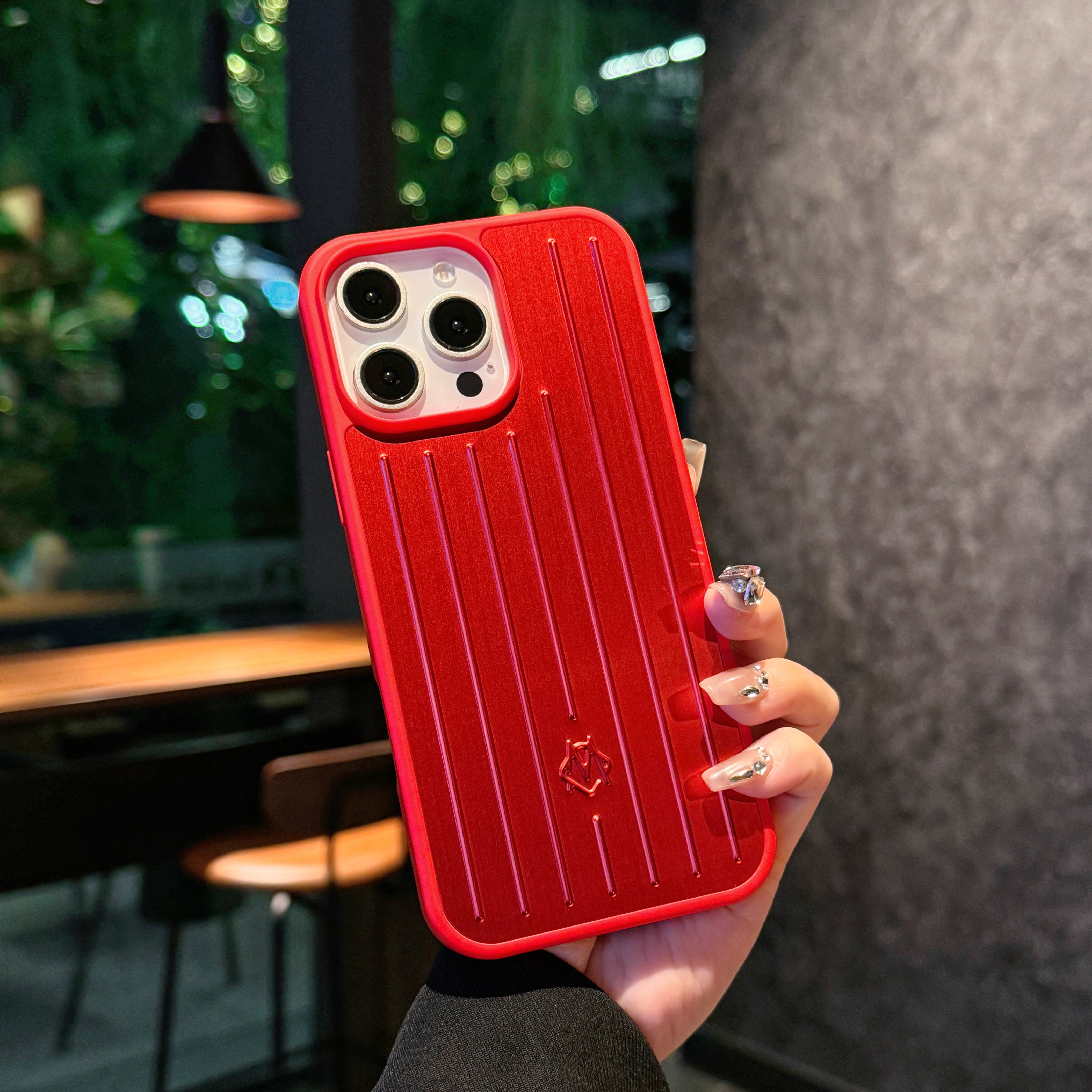 Top-quality Suitcase Designer Phone Case for Apple iPhone 17 Pro Max 16 15 14 Polycarbonate Aluminum Alloy MagSafe Weave Back Cover Coque Funda Tita