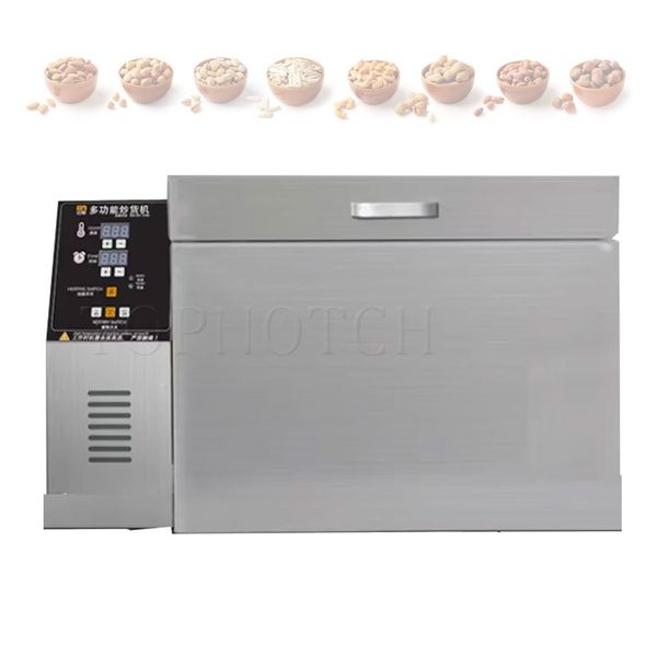 Industrial Electric Food Roasting Machine for Beans Seeds Multi-Purpose Kitchen Equipment