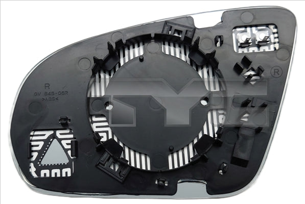 Mirror Glass, exterior mirror TYC 321-0131-1