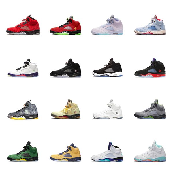 Men 5-Retro Basketball Shoes fashion casual sneakers.Original Quality. Packed in original box.