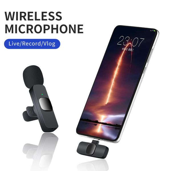 Wireless Lavalier Microphone for Phone(USB-C)K9, Dual Wireless Microphone for Video Recording, Live Stream, Vlog, YouTube, TikTok, Facebook,