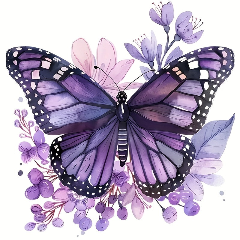 TEMU 6-inch Purple Vinyl Decal – Vibrant Cartoon-style Adhesive Sticker For Cars, Laptops, Bottles, Phones, Windows, Walls, And Cups – Durable,