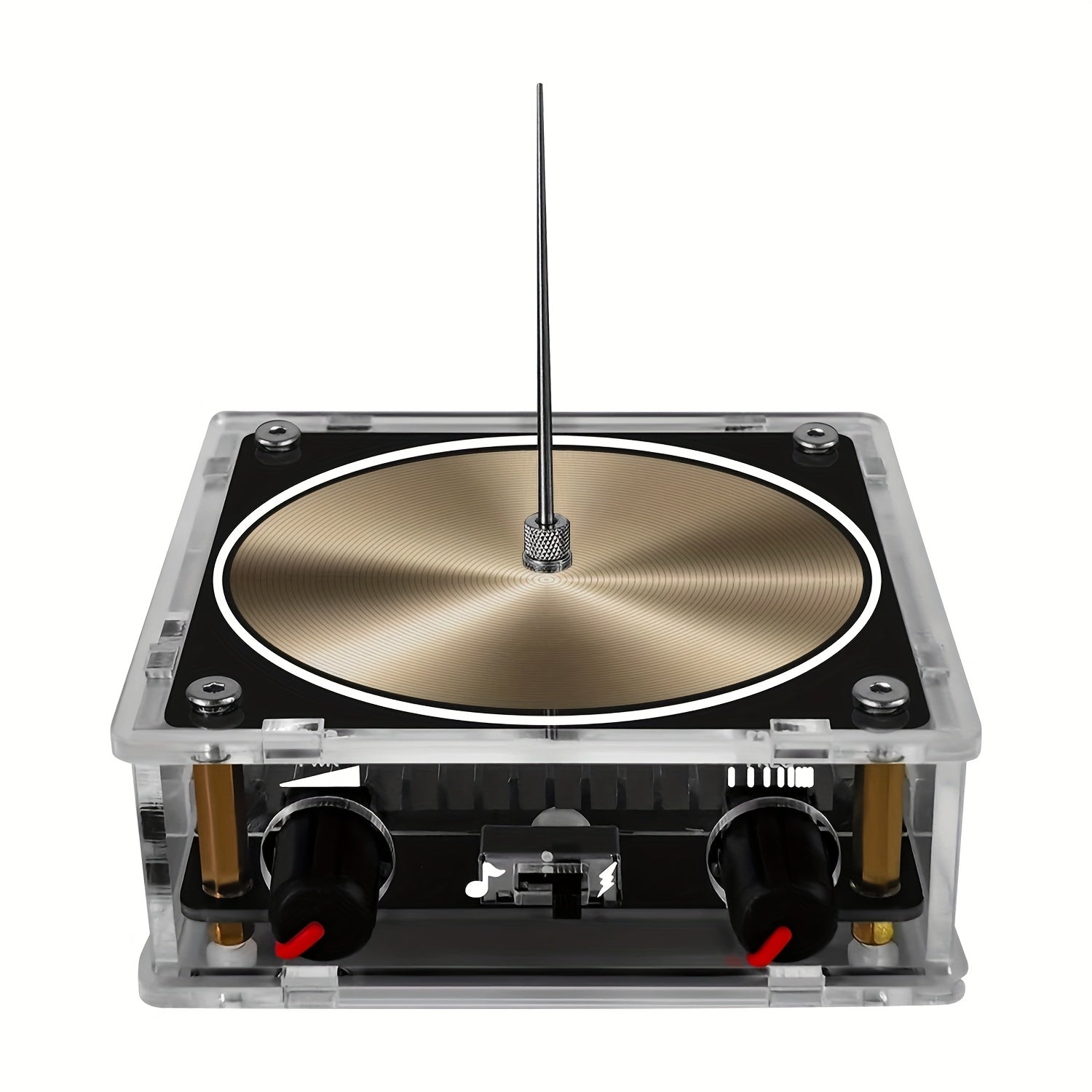 TEMU Music For Coil Arc Plasma Loudspeaker Wireless Transmission Experiment Desktop Toy Model Birthday Gift 15 Years Old Boy Gift