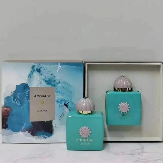 Amouage Perfume Lineage GUIDANCE Jubilation 40 Man Fragrance 100ml Eau De Parfum Man Perfumes Long Lasting Smell Cologne Spray