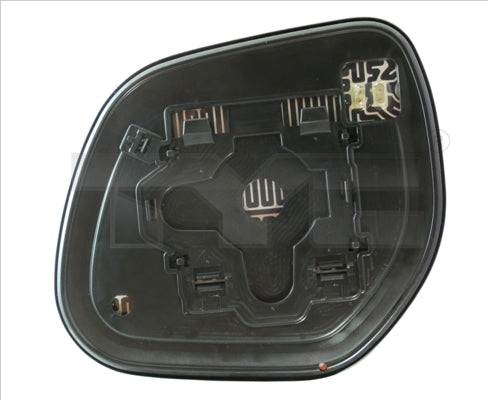 Mirror Glass, outside mirror TYC 323-0013-1