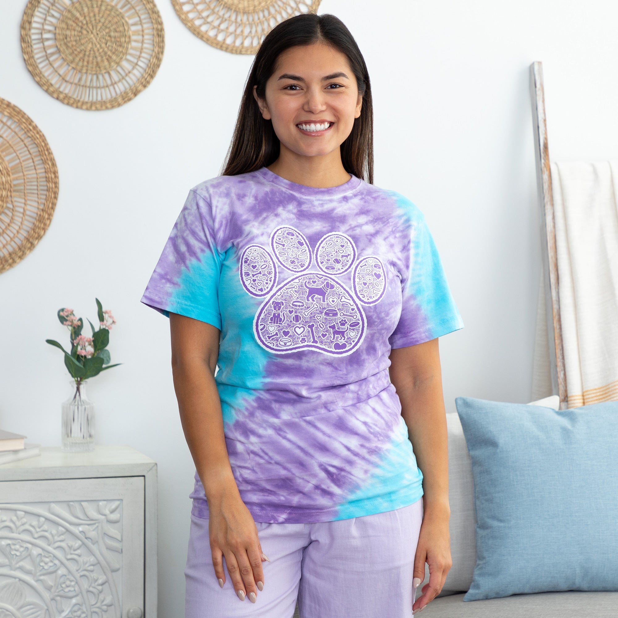 Tie-Dye Pet T-Shirt - Dog - L