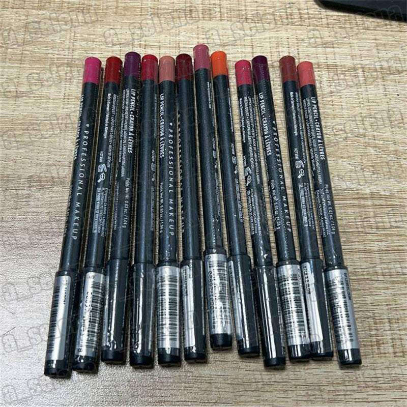 Brand Slim Lip Pencil Lip Liner 12 Colors lipstick Cosmetics Easy to Wear and Long Lasting Lipliner 1.04g