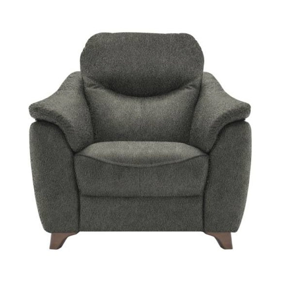 G Plan Jackson Recliner Chair - Manual Recliner - Fabric - Grade A