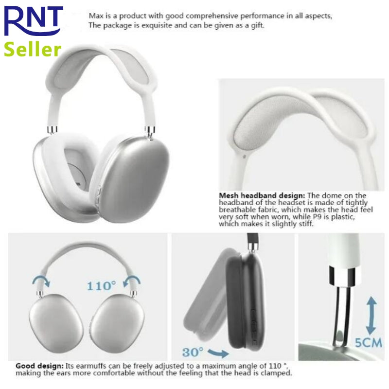 For Airpods Max C- Bluetooth Headphone Accessories Wireless Headset Cover Case Top Quality Headphone Accessories Waterproof Protective Case Noise Ca