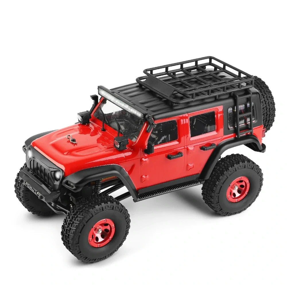 Wltoys 2428 RTR 1-24 2.4G 4WD RC Car Rock Crawler Off-Road Climbing Truck LED Light Vehicles Models Toys