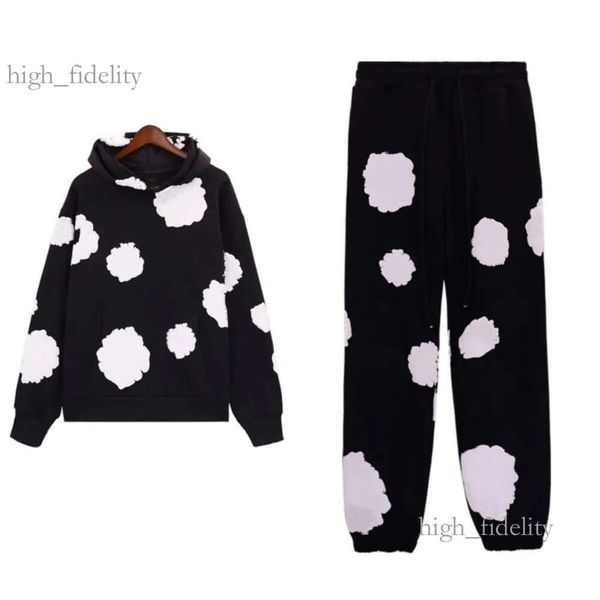 Tracksuit Set Tech Fleece Sportswear Mens Womens Designer Joggers Set Streetwear Hoodies Pants 2 Piece Outfits Foaming Denimlies Tearshoodie