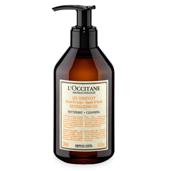 Loccitane Aromachologie Toning Hånd- og Kroppsrensegel 240ml