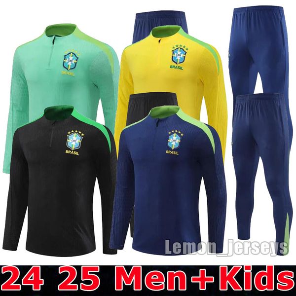 24 25 brazil tracksuit soccer jersey G.JESUS COUTINHO brasil Camiseta de futbol RICHARLISON 2024 2025 Brazil football shirt maillot Men and