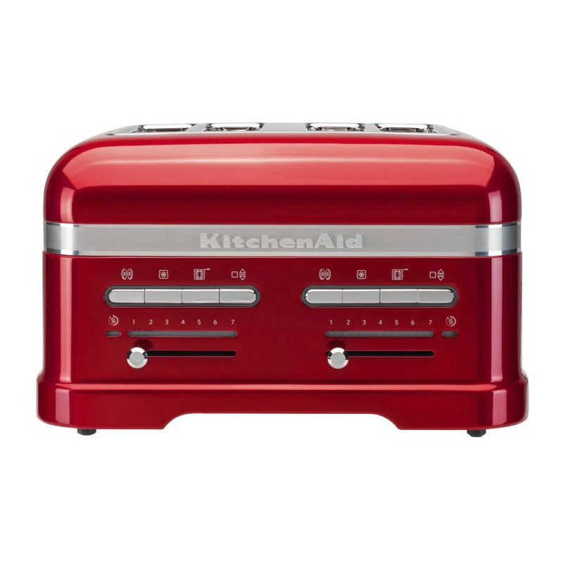 KitchenAid 5KMT4205BCA Artisan 4 Slice Toaster - Candy Apple In Red