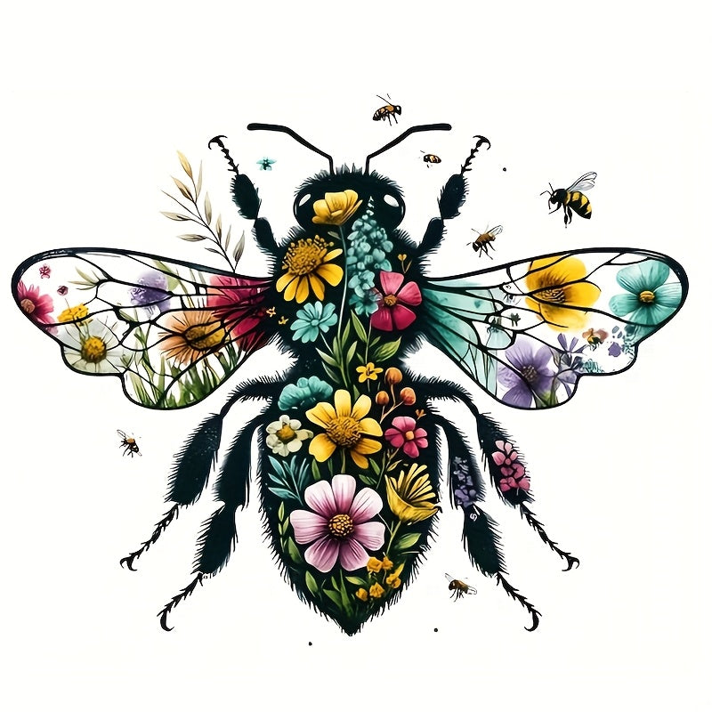 TEMU 7in Vibrant Vinyl Decal - Self-adhesive, Glittery Cartoon Design For Cars, Laptops, Bottles, Motorcycles, Windows, Walls, And More, Reusable