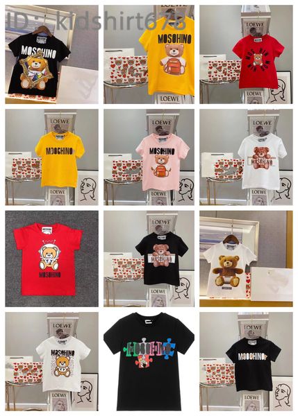 DHgate T-Shirts Baby Designer Kids Tshirts Summer Girls Boys Fashion Tees Children Kids Casual Tops Letters Printed T Shirts luxury brand to