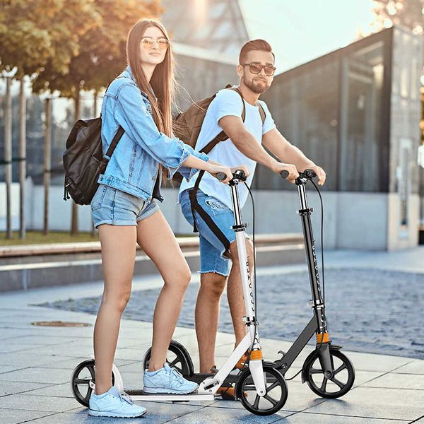 Scooters de chute Scooters adultos que absorvem a scooter de choque que deslocam as crianças e os adolescentes da roda grande duas rodas cam