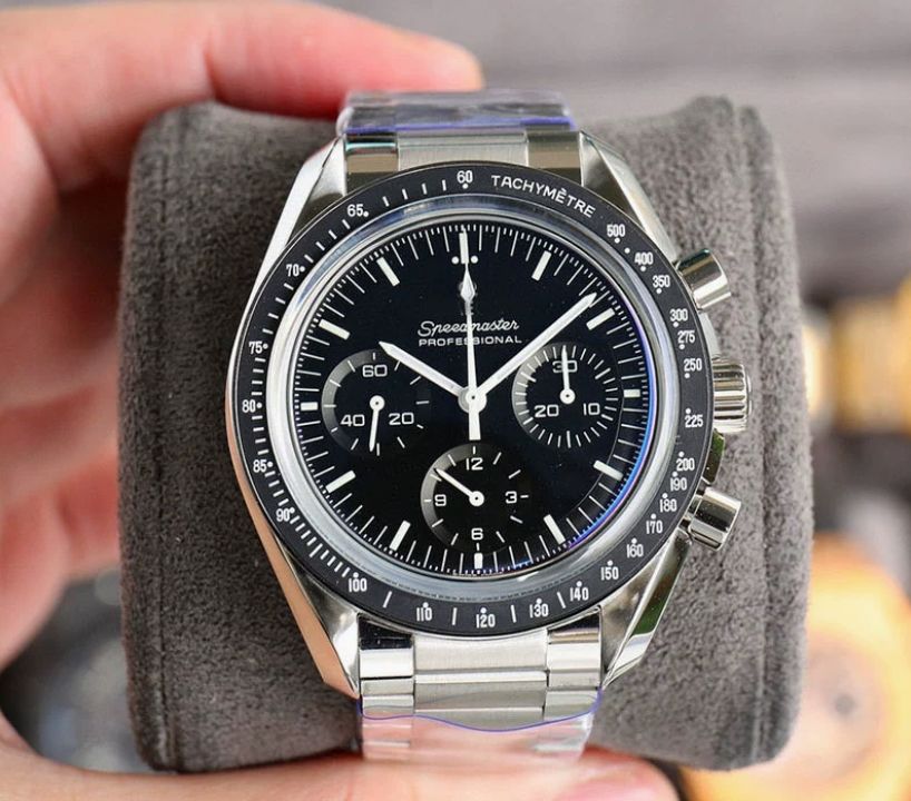 New Sea Omaag Professional Wrist Watches for Men speed master All Dial Work Vintage High Quality quartz Chronograph Clock rubber fabric Stainless st