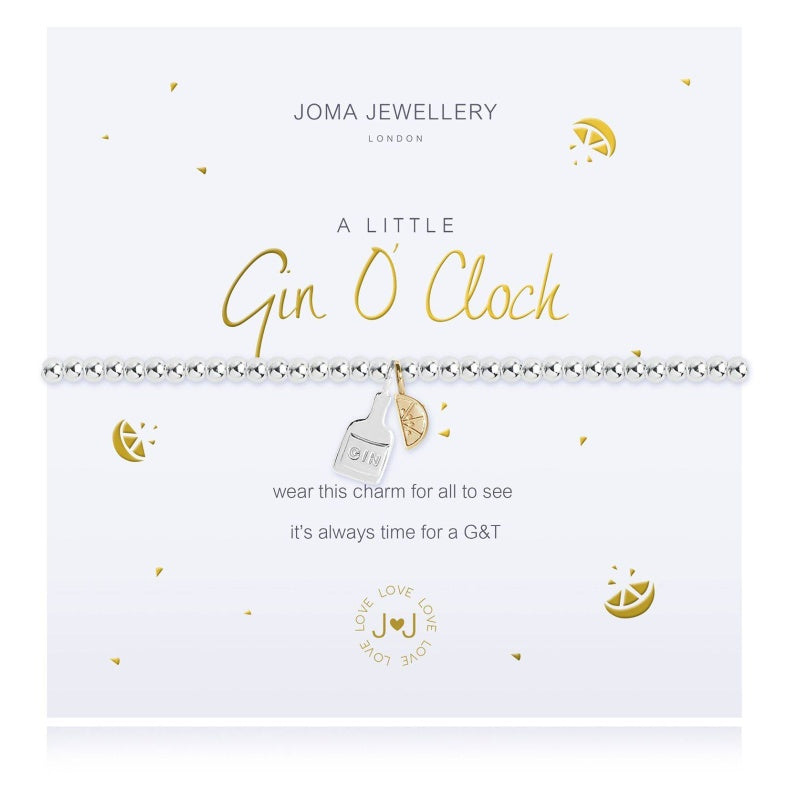 Joma Jewellery A Little Gin OClock Bracelet