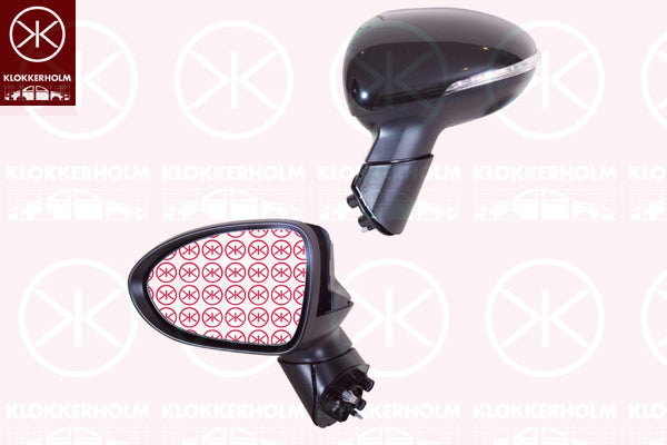 Exterior Mirror KLOKKERHOLM 32791044