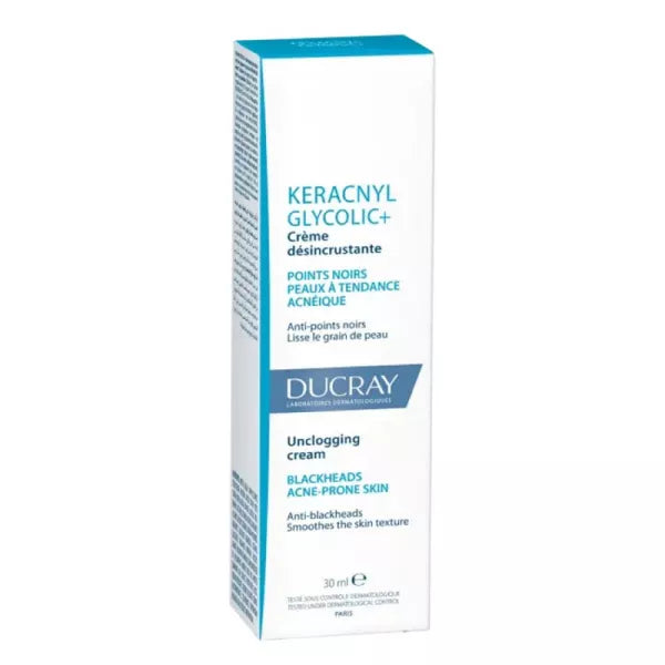 Ducray Keracnyl Cream Buttons and Blackheads Glycolic 30ml