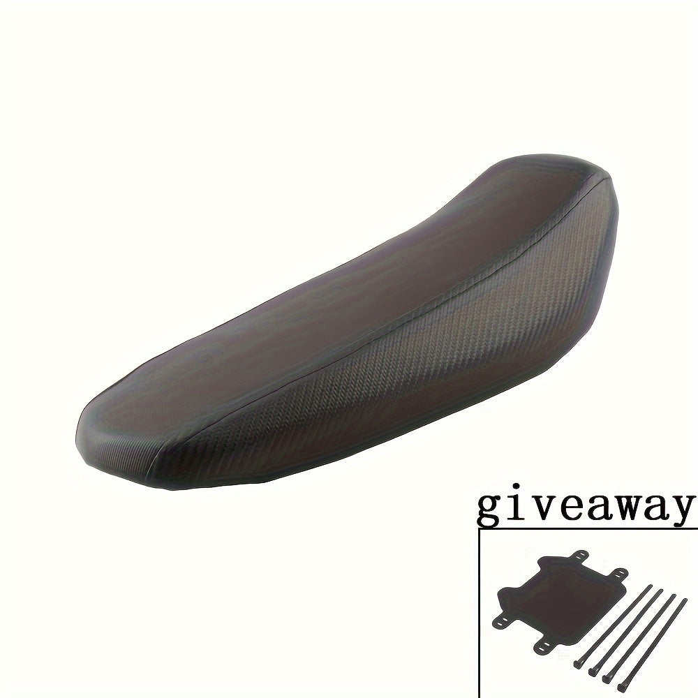 TEMU Electric Off-road Vehicle Seat Cushion For Fiber Pattern Seat Fashion Seat For  Sx260 Electric Bicycle Motorcycle Off-road