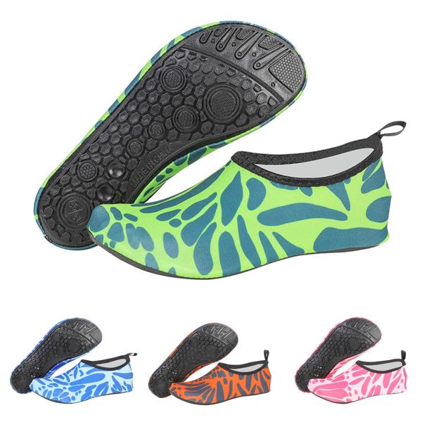 Free Shipping Men Women 90 90s Beach swimming socks trainers pink Green Orange Blue 95 95s Multi prints Anti slip fitness Yoga surf Diving U