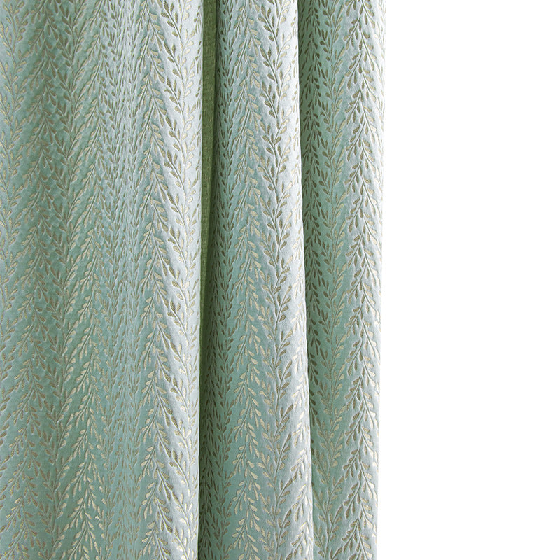 B370 high-end curtain blackout bedroom light luxury high-precision jacquard finished product high-end atmosphere living room