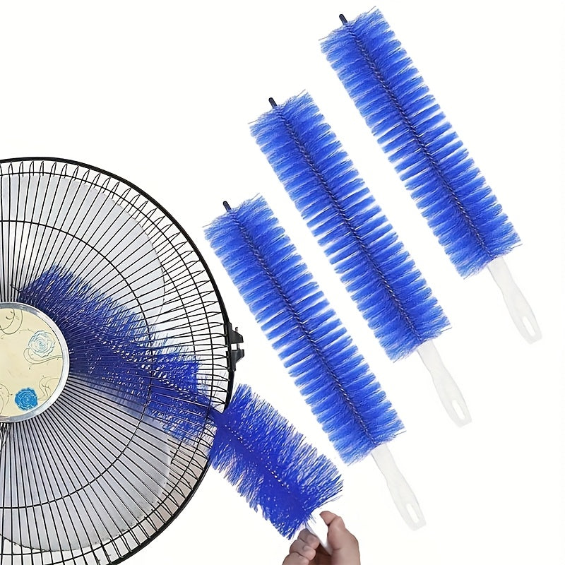 TEMU Fan Cleaning Brush – Buy 1 Get 2 Free (3 Pack) | Flexible Microfiber Head, Reusable And Washable Dust Collector For Ceiling Fan Blades, Curtains