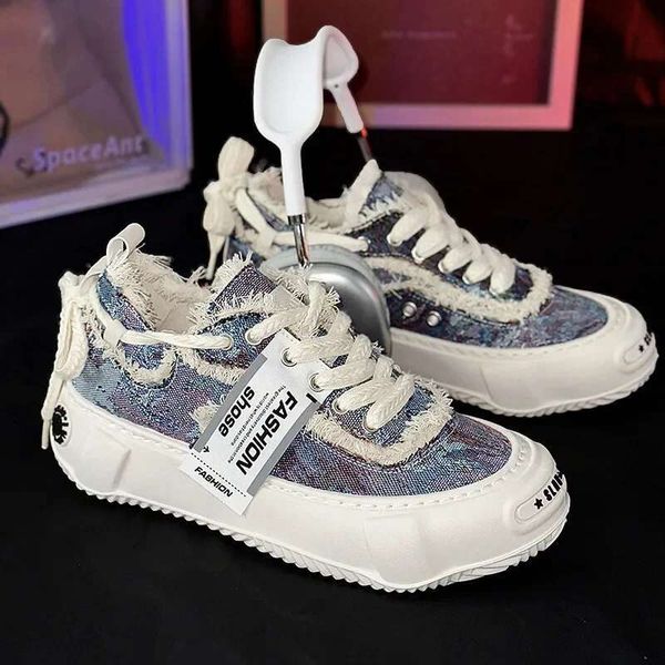 Spring Autumn&#039;s latest breathable and comfortable men&#039;s canvas casual teenagers&#039; outdoor running sports shoes sneakers