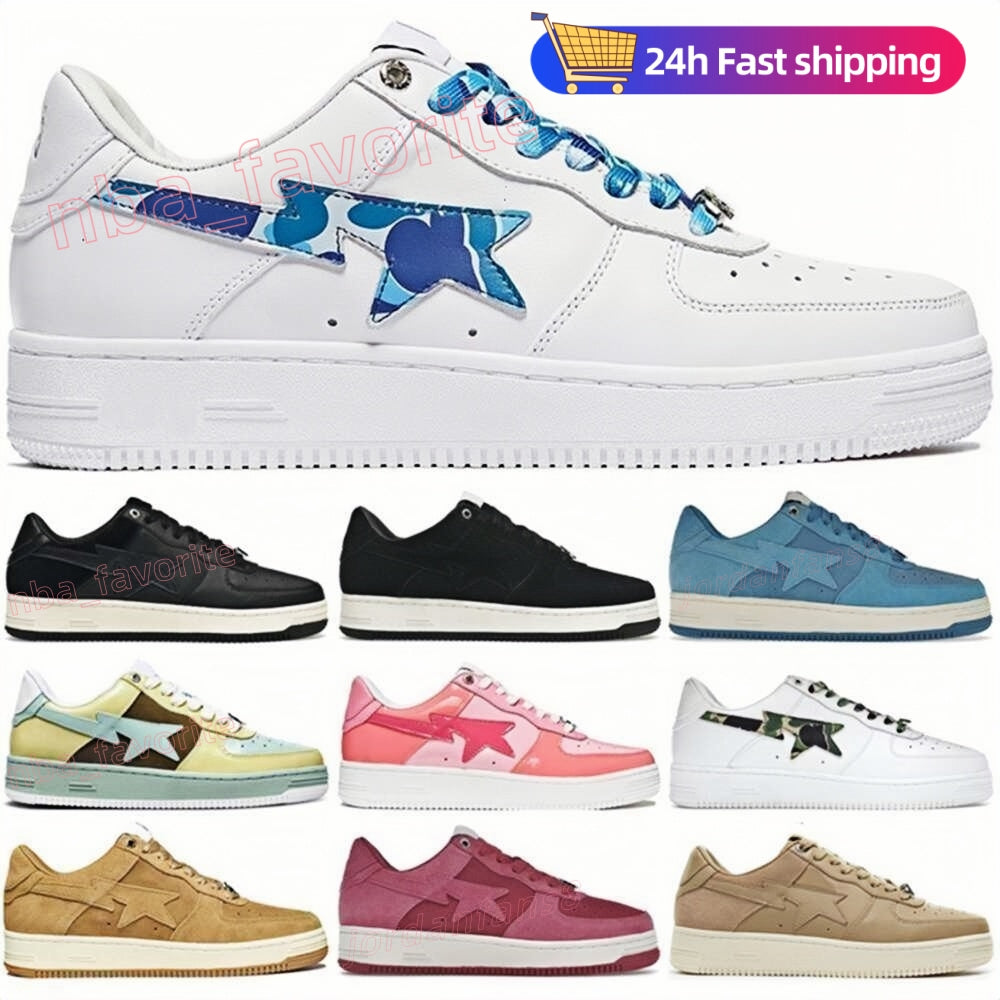 Panda Shoes Designer Shoes Men Women Platform Mens Trainers Camo Stars White Green Red Black Yellow SneakersWalking Shoes Cherry Outdoor Shoes Facto