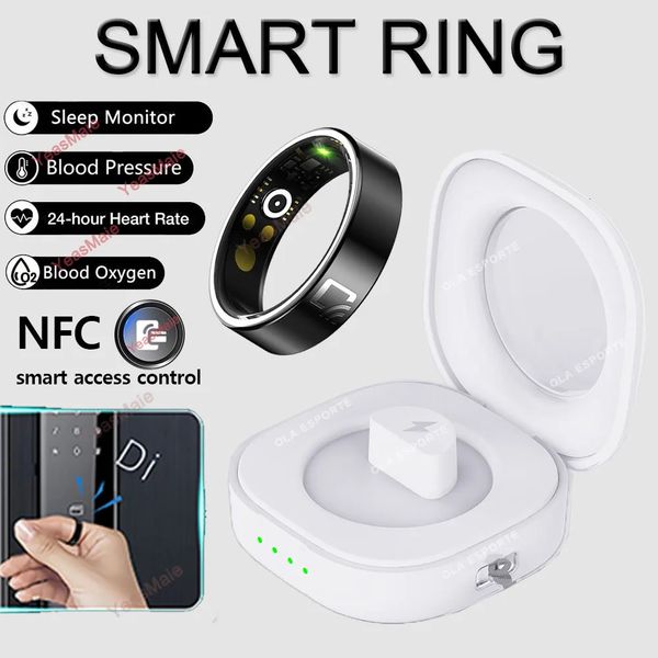 For Xiaomi Smart Ring Blood Pressure Monitor NFC Smart Ring Men Women Smart Access Control IP68 5ATM Waterproof Smartring 241220