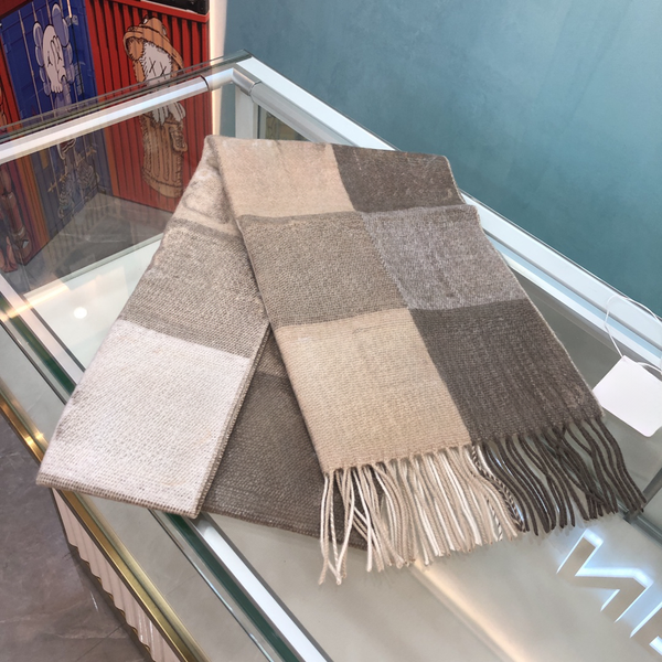 designer scarf full letter printed cashmere scarves stylish winter women men classic plaid long wraps tassel soft touch scarf christmas gift