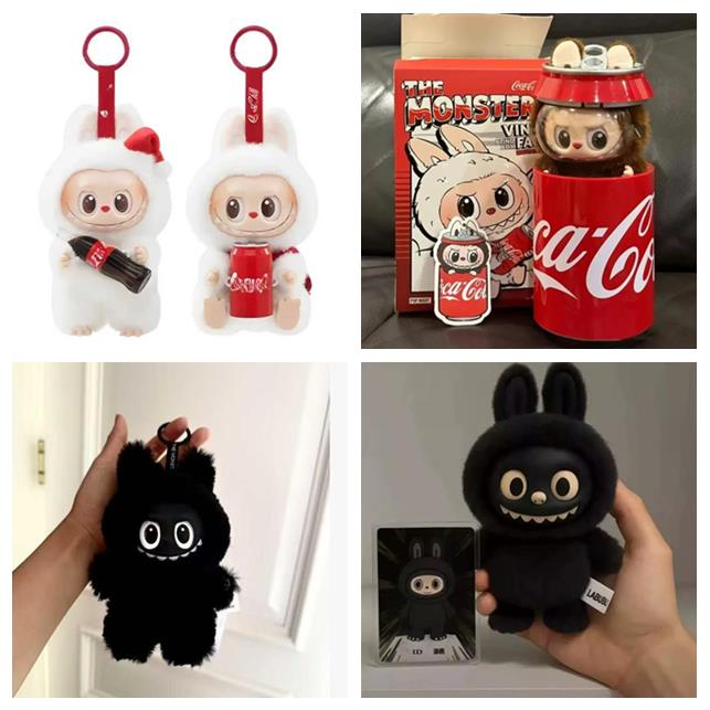 2025 set Blind complete box Labubu of 7 fall in wild Milan mokoko123 generation ornament dolls desktop decoration Halloween labubuT25446