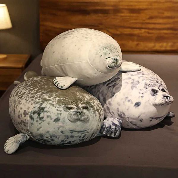 20cm Kawaii Seal Pillow Kaiyukan Popular Soft Seal Doll Aquarium Plush Toy for Kids Christmas GiftXJ241019