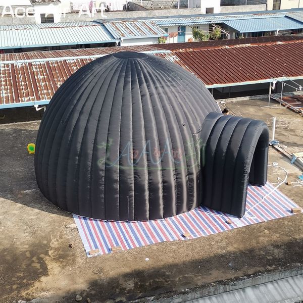 Custom 5m-6m Diameter Inflatable Cinema Dome Planetarium Tent Igloo Events Marquee for Education or Party