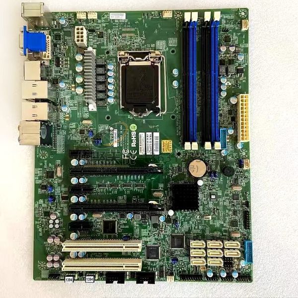 Supermicro X10SAE Main board Main Chipset Intel C226 CPU Type E3-1200V3 Memory Type DDR4 ECC SATA*8 Integrated dual card
