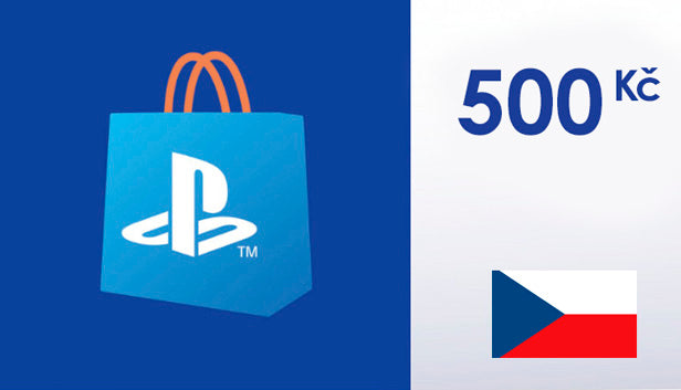 PlayStation Network Card 500 K&#269; - PSN Czech Republic