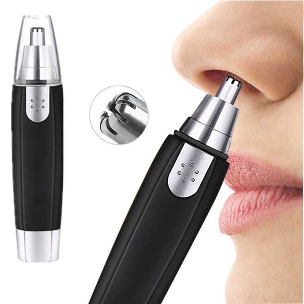 Electric Nose Hair Trimmer Eyebrow Shaving Hair Removal Razor Cleaning Machine Y240909