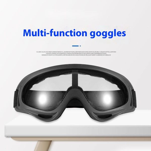 High quality New Arrival Outdoor bicycle riding glasses, skiing motorcycle face mask, windshield, X400 windproof goggles