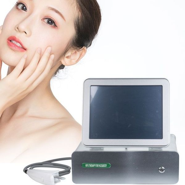 Hot Professional 4D HIFU Face Lifting Beauty Items 8 Cartridges Machine Portable Facial Skin Tightening Wrinkle Removal Machine