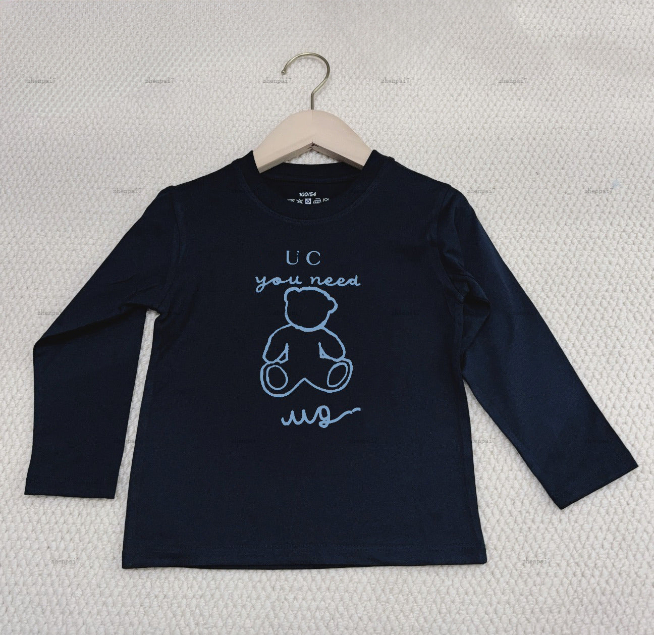 Top kids hoodie Cartoon pattern child pullover designer baby clothes round neck Slim model girls boys sweater A800X22N279-a