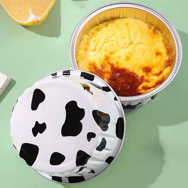 Mini Foil 20Pcs Cups Aluminum Bowls Baking Gold Cupcake Ers Disposable Round Muffin Pans Cooking Birthday Party Z0019