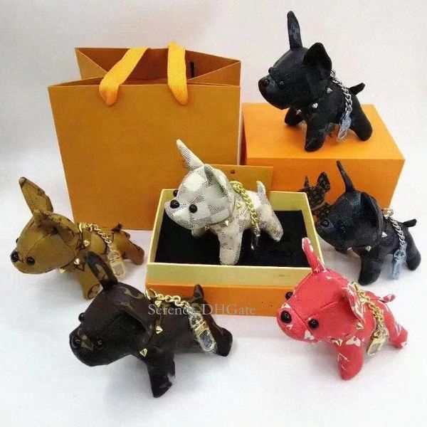 3ffa 2023 Keychains Fashion Key Buckle Purse designer key bag chain Pendant Bags Dog Design Doll Chains Car KeyBuckle portachiavi Keychain k