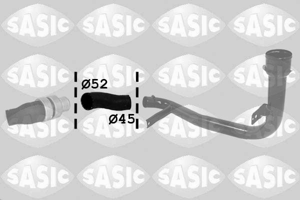 Charger Air Hose SASIC 3330055
