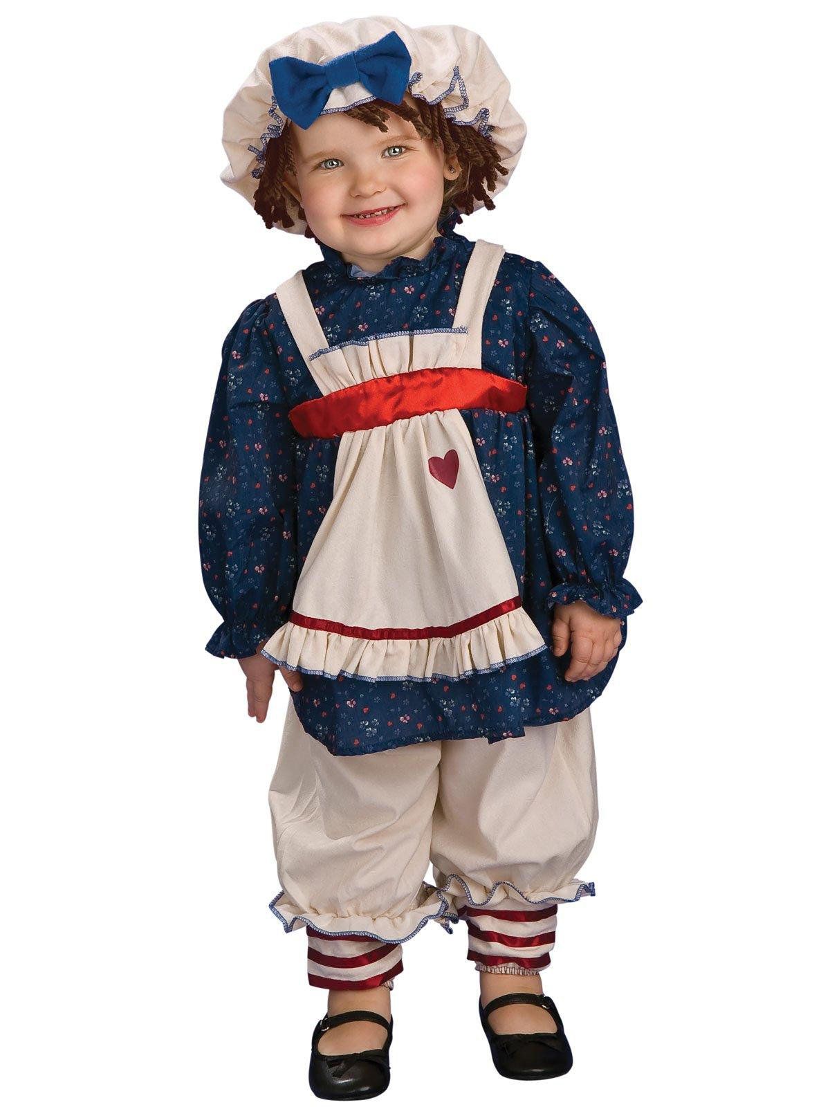 Kids Yarn Babies Ragamuffin Dolly Small Costume
